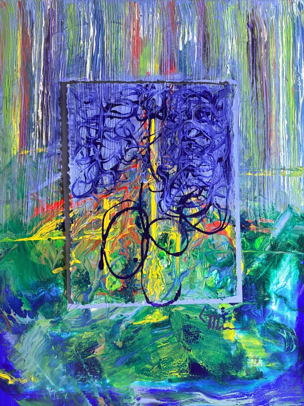 Abstract Raincolors