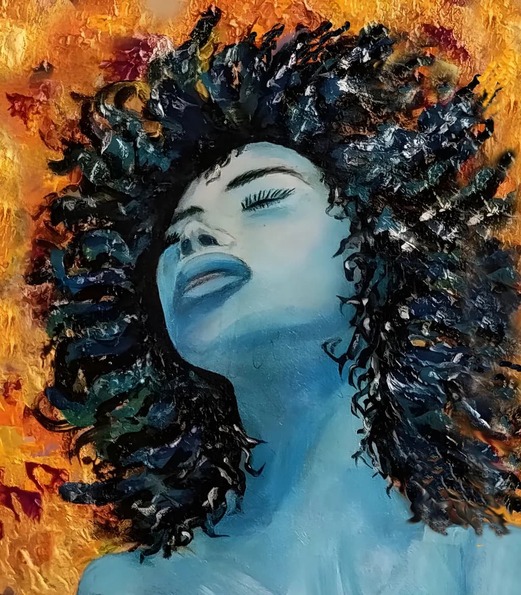 Ethereal Embrace: A Celebration of Freedom and Identity in Vibrant Hues