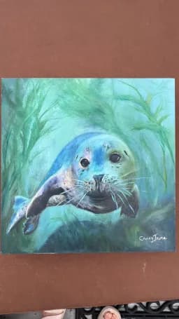 Blue-Eyed Seal