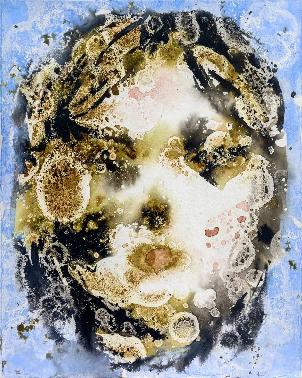 Whispers of Identity: A Fluid Exploration of Self in Watercolor