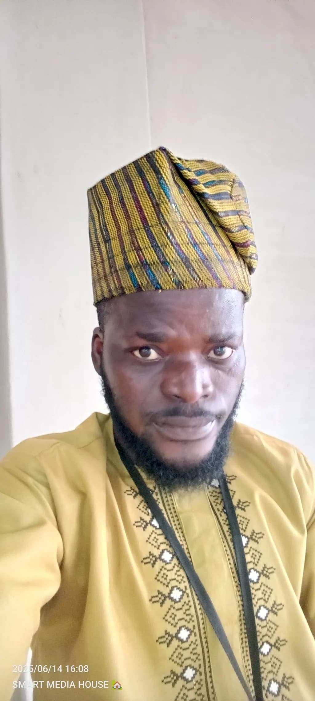 Cultural Elegance: A Portrait of Tradition and Identity