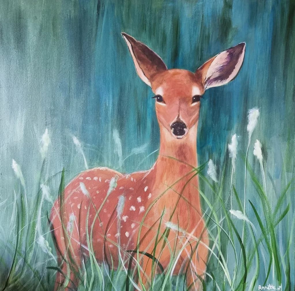 Fawn Presence in Grass