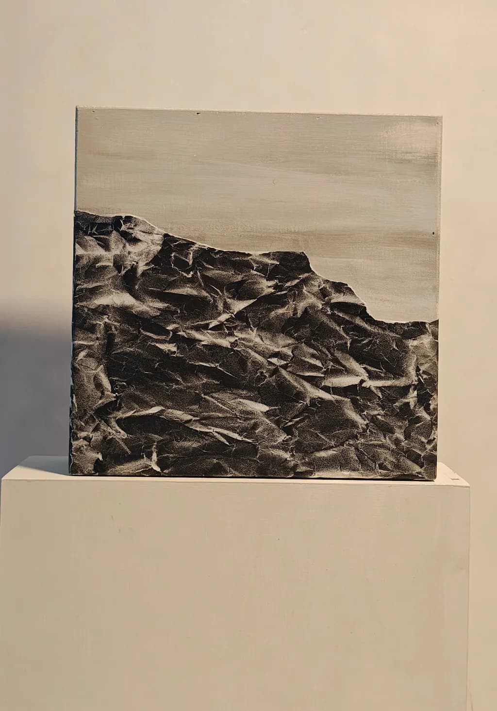 Monochrome Mountainscape