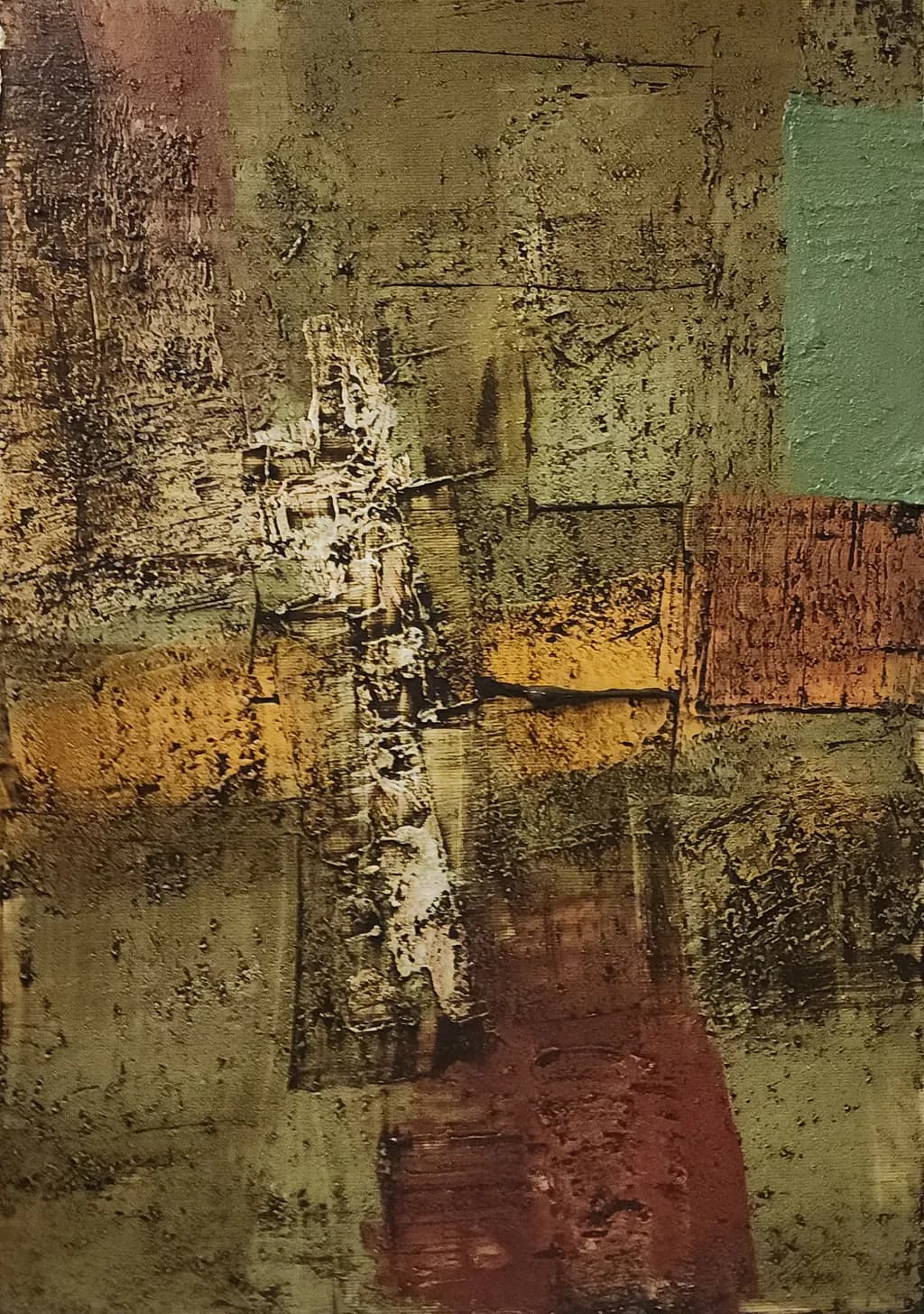 Whispers of Earth: A Textured Journey Through Color and Form