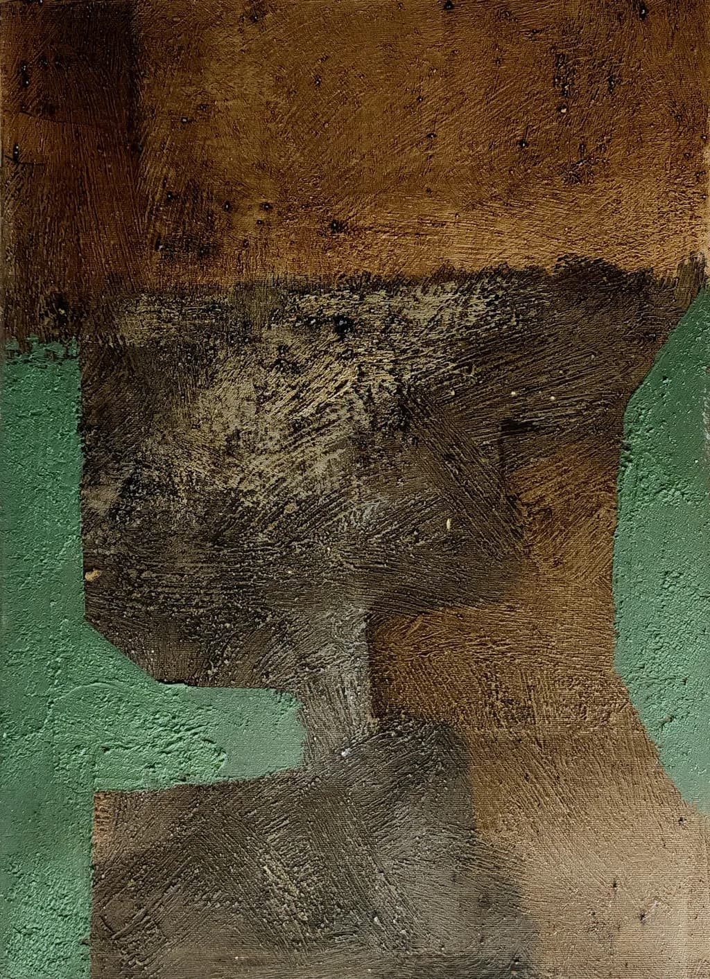Whispers of Earth: A Textured Journey Through Color and Form