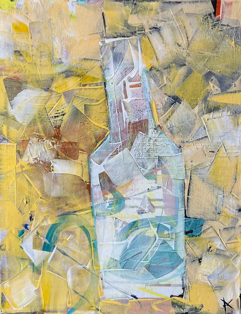 Whispers of Color: An Abstract Journey Through Texture and Light
