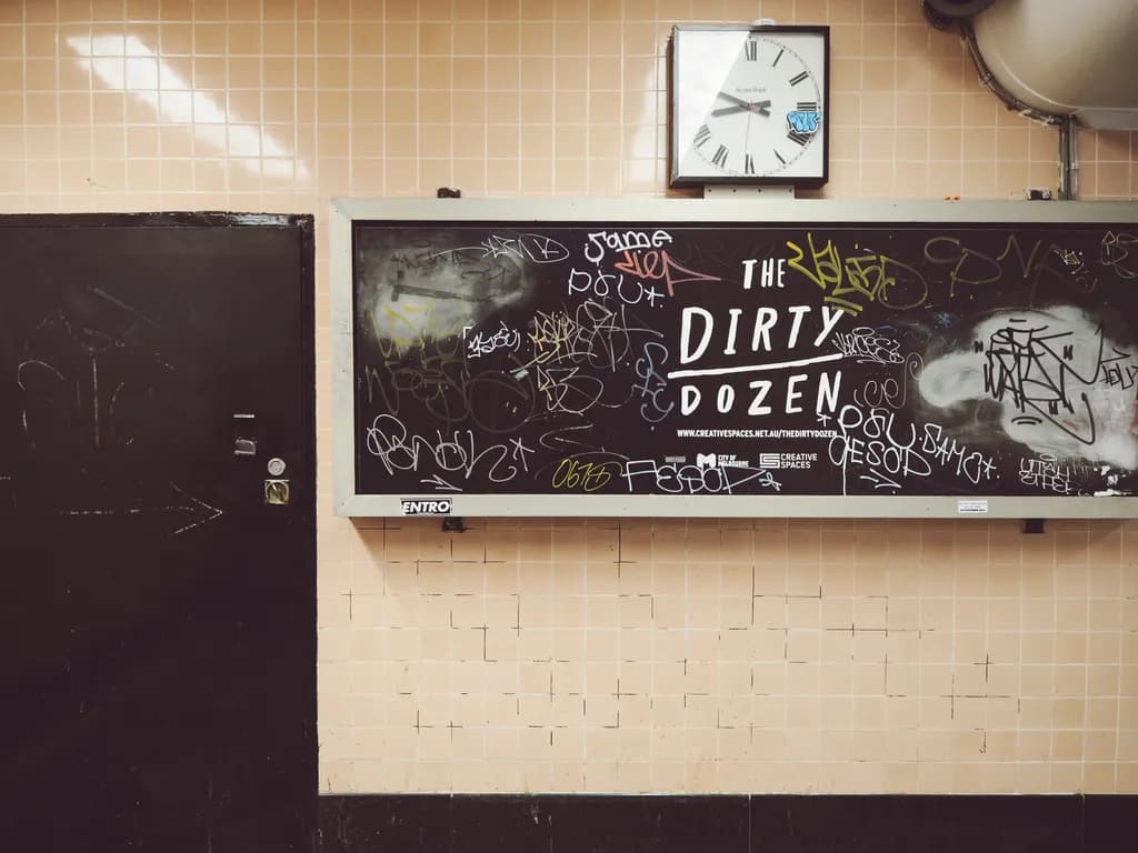 Urban Echoes: The Dirty Dozen - A Graffiti Narrative in Time and Space