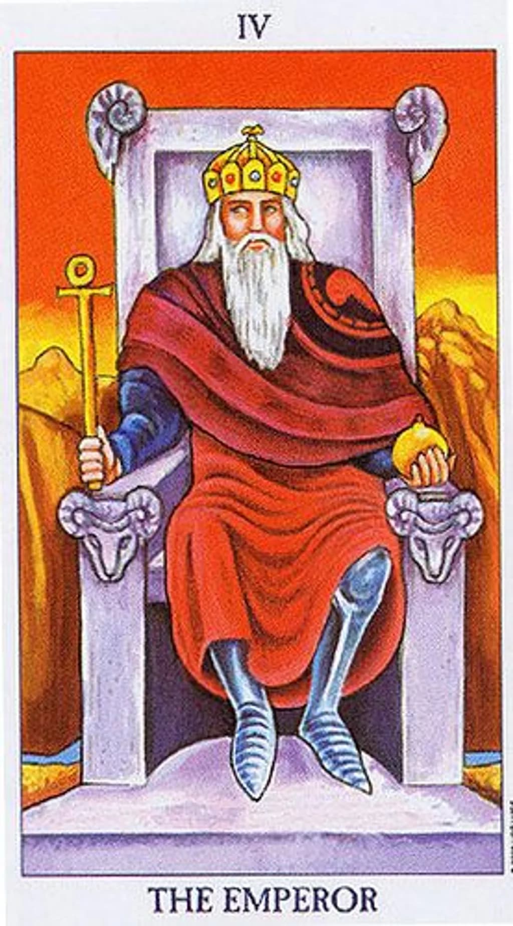 The Emperor Tarot