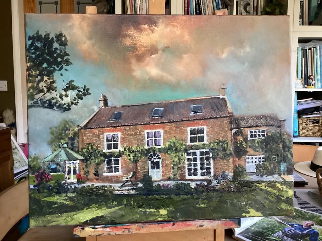 Whispers of Home: A Serene Countryside Retreat at Dusk
