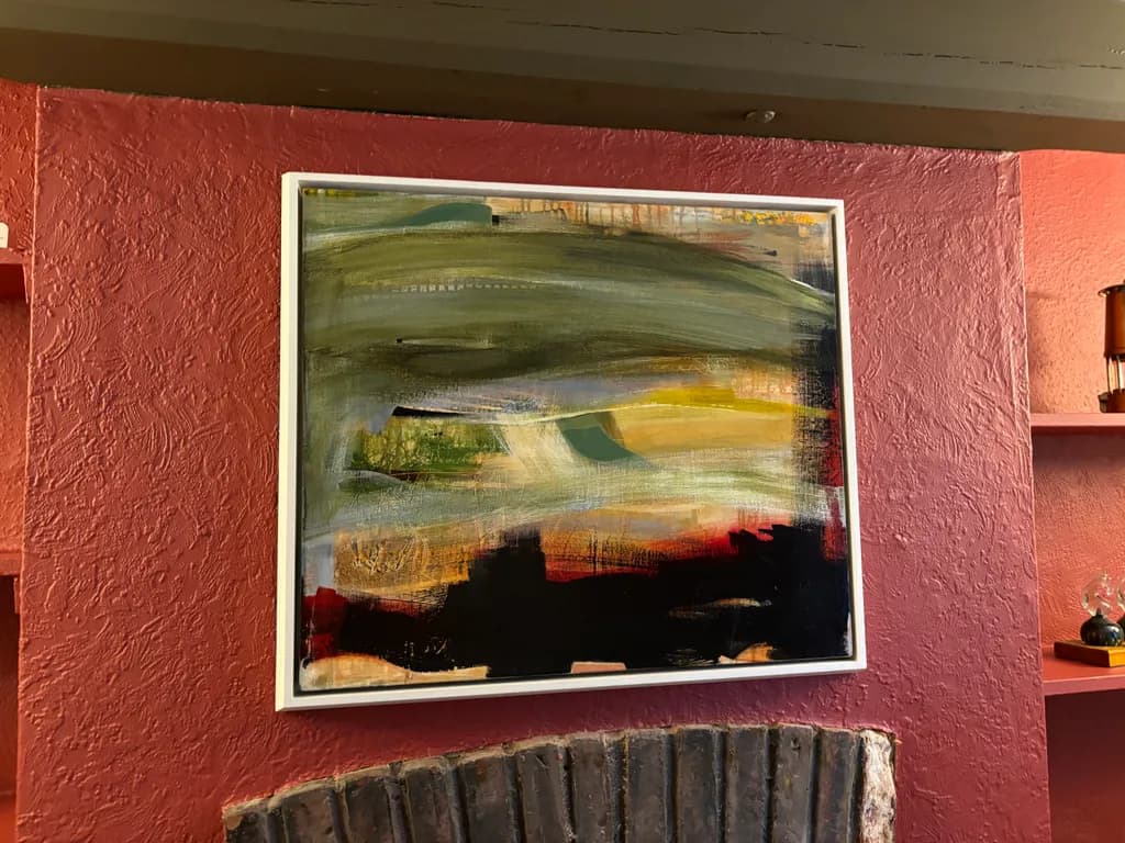 Whispers of Nature: An Abstract Journey Through Color and Emotion