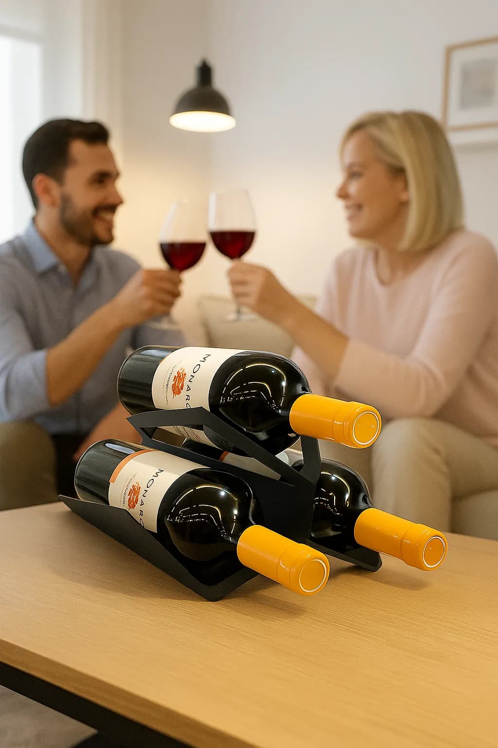 "Cheers to Love: A Cozy Evening with Wine and Connection"
