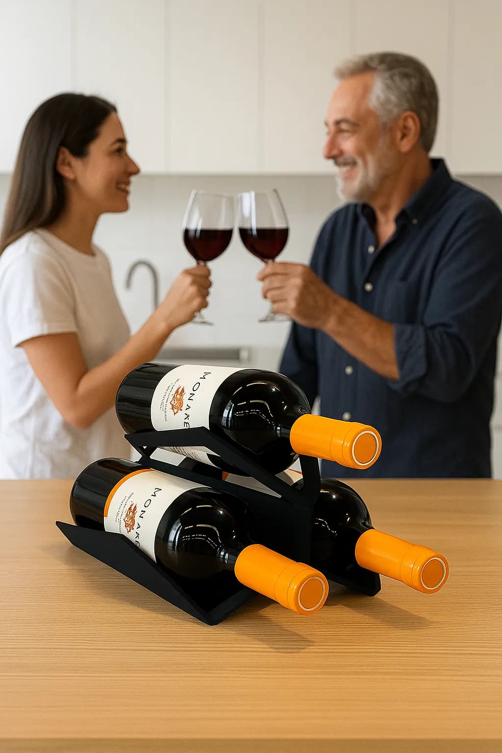 Elegant Wine Moments: A Toast to Love and Togetherness
