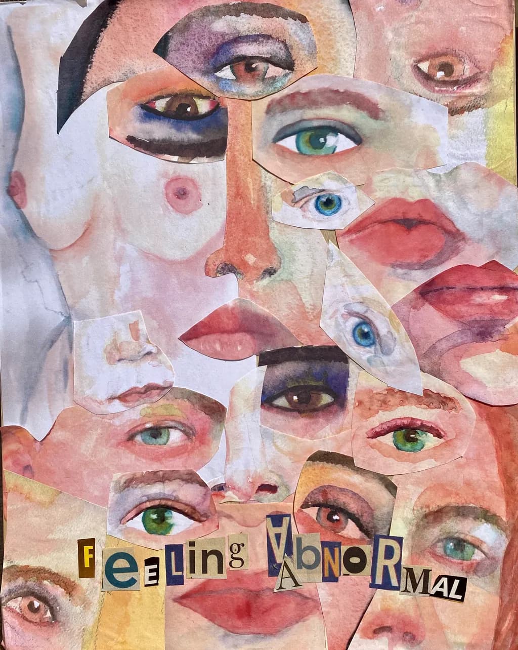Fragmented Identities: A Surreal Exploration of Emotion and Expression