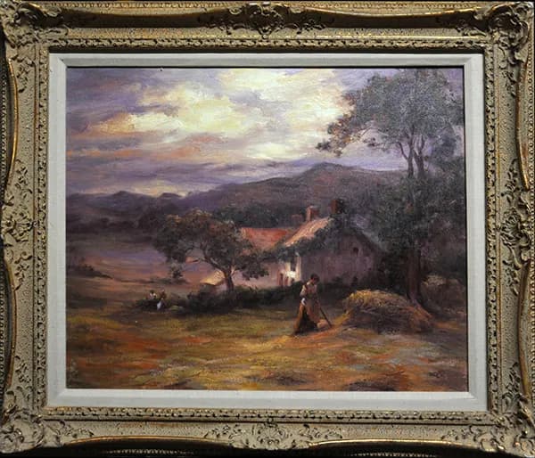 Whispers of the Past: A Serene Landscape Embracing Home and Harmony