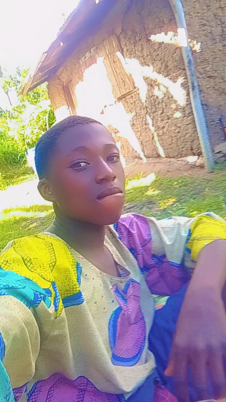 Vibrant Reflections: A Portrait of Youth in Colorful Tradition