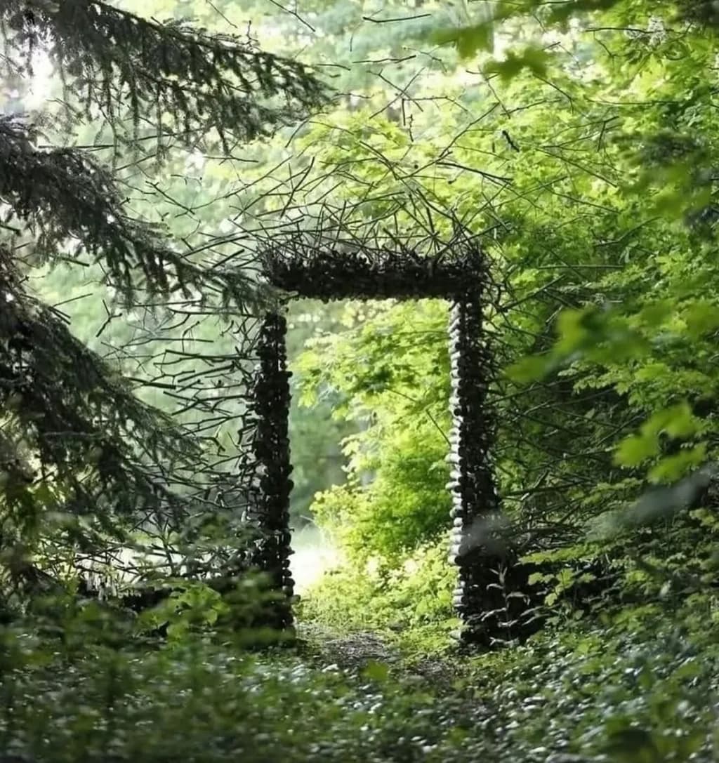 Whispers of Nature: A Portal Through the Green Embrace