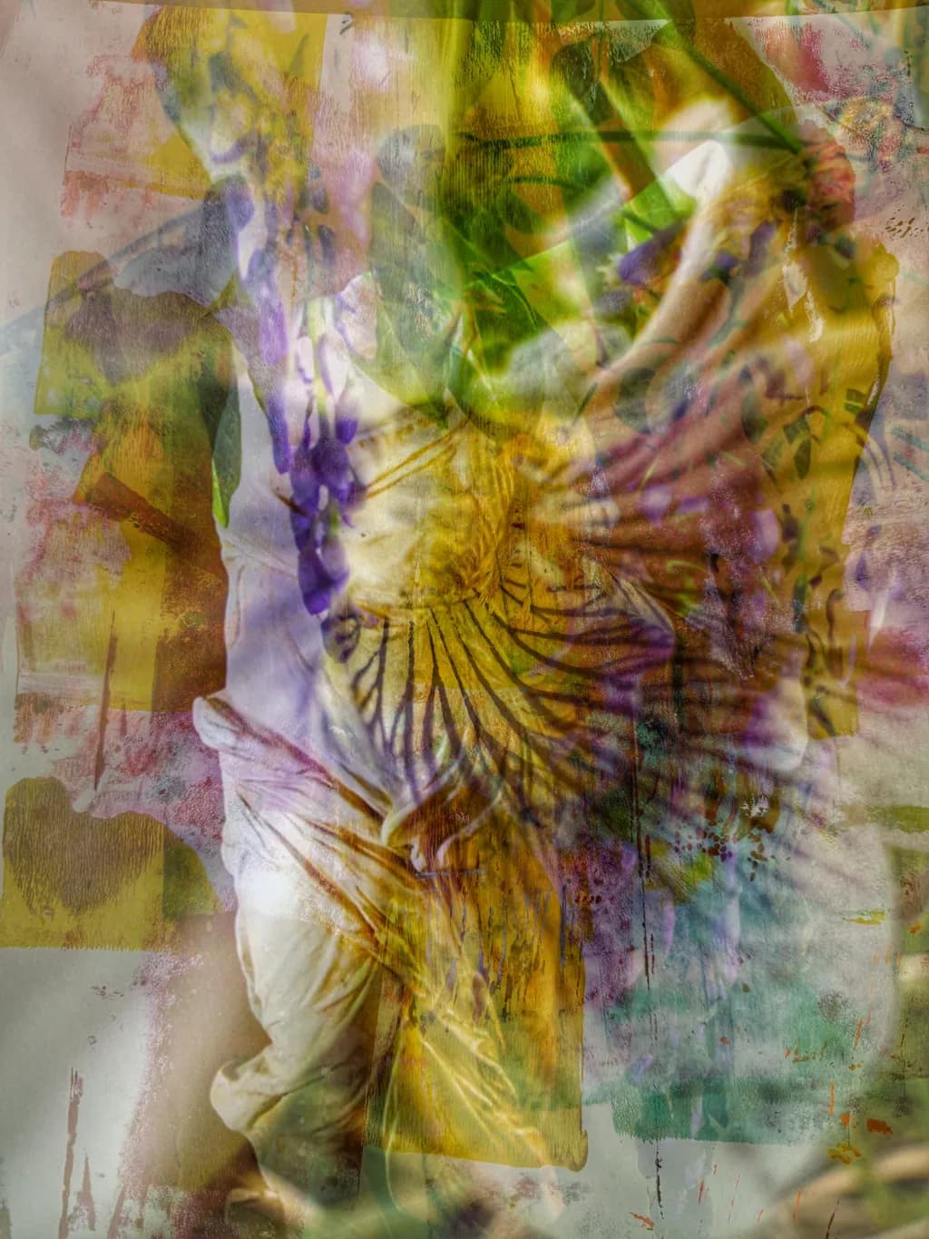 Whispers of Color: A Fluid Dance of Abstract Textures