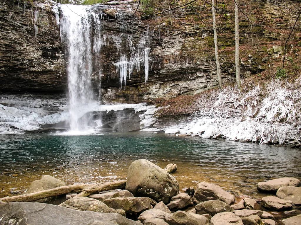 Winter Canyon Cascade