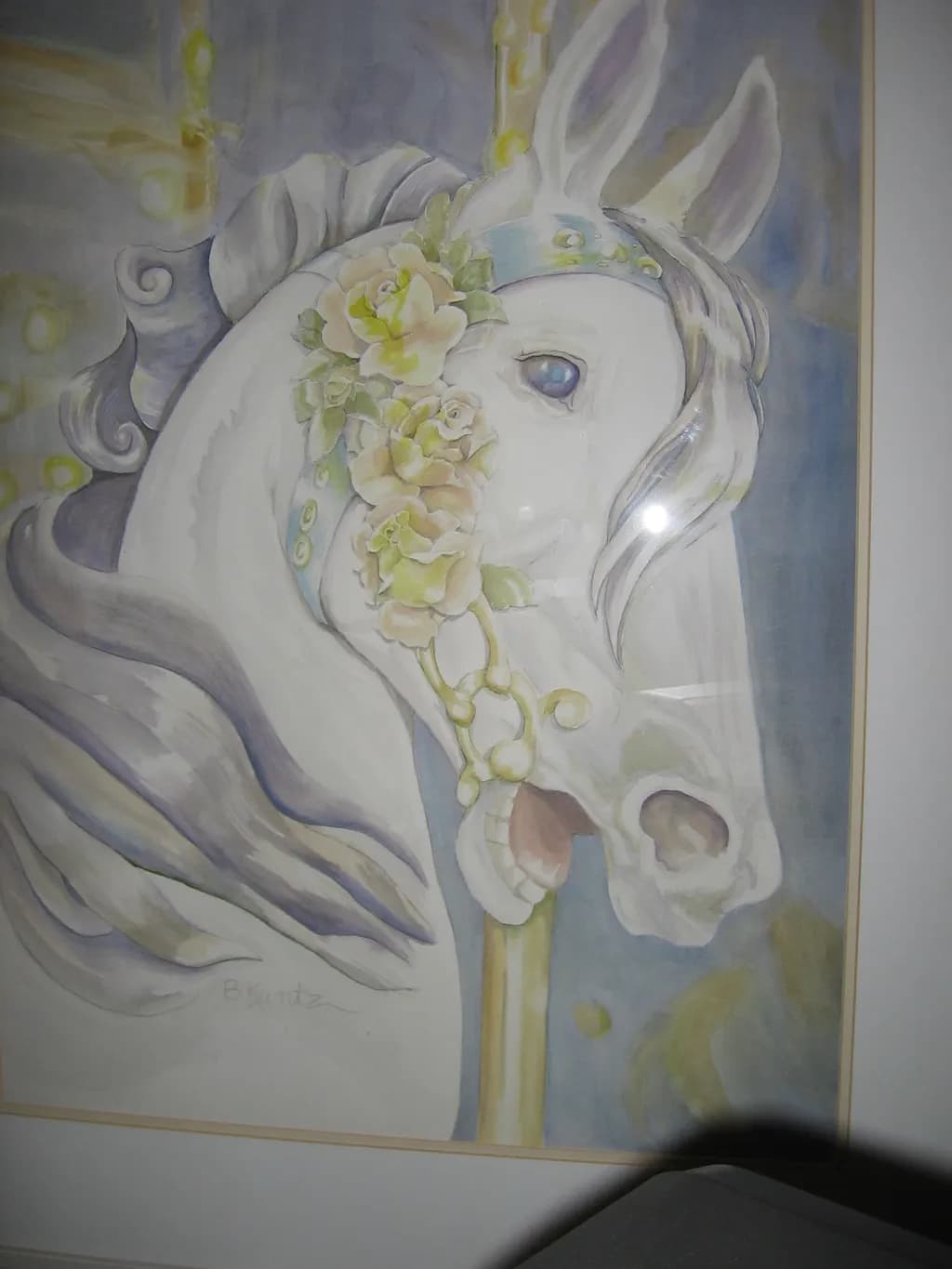 "Whispers of Grace - Watercolor on Paper - 18x24 - $250"