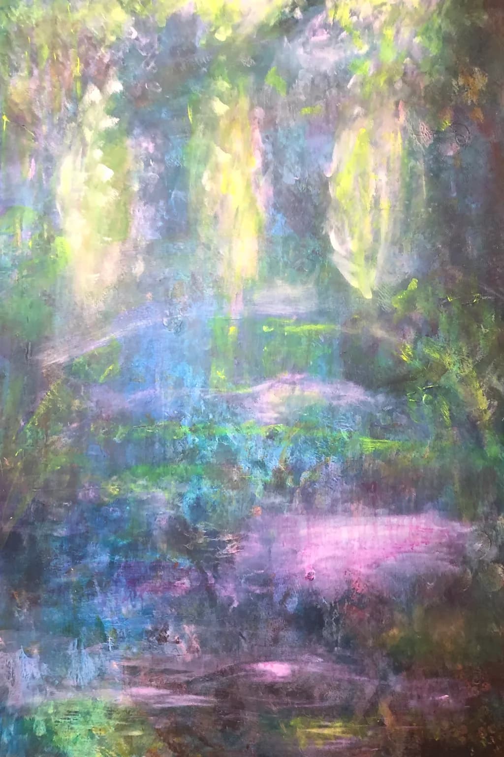 Whispers of Color: A Dreamlike Journey Through Abstract Landscapes