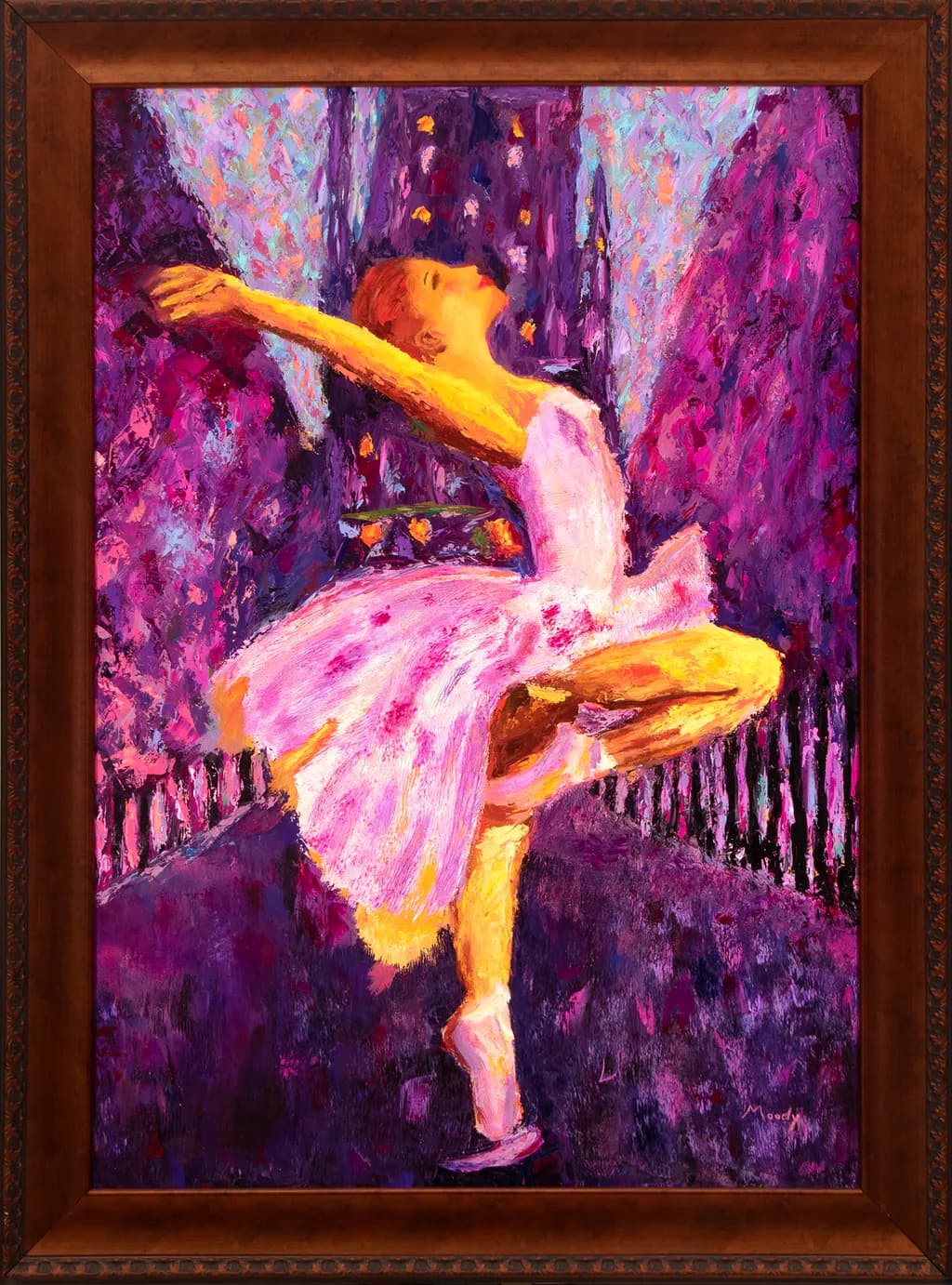 Ethereal Dance: A Vibrant Ballet Performance in Motion