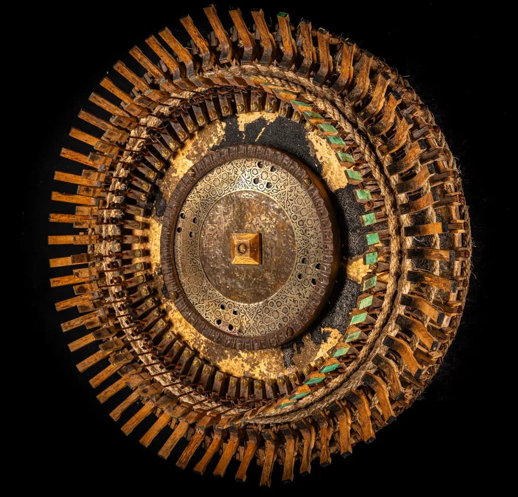 Eternal Whirl: A Journey Through Time and Texture in Circular Form