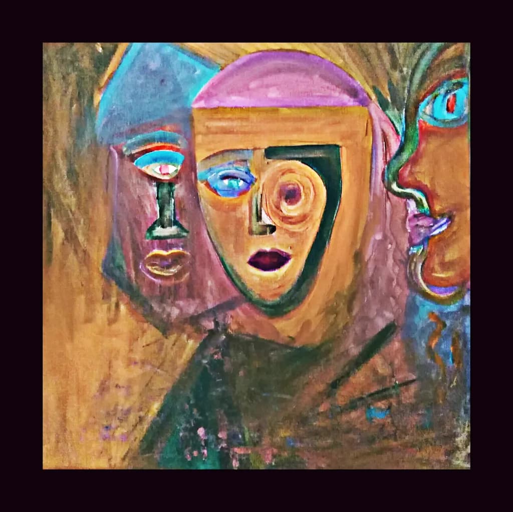 Whispers of Color: A Journey Through Faces and Emotions