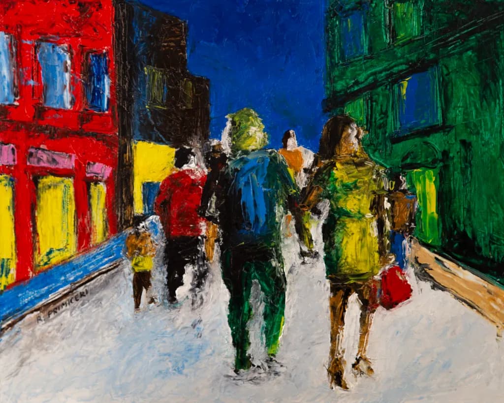 City Street Scene
