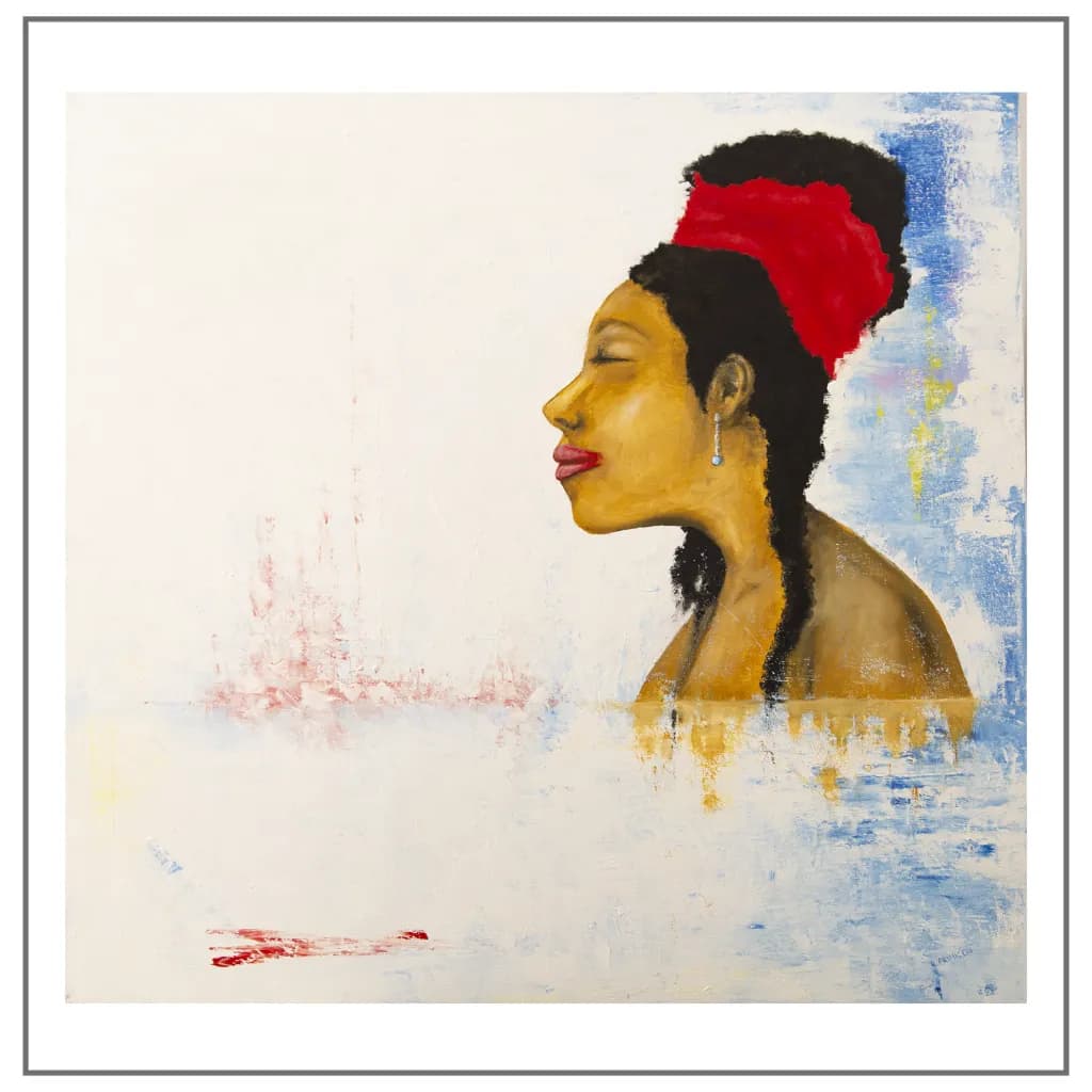 Red Headwrap Portrait