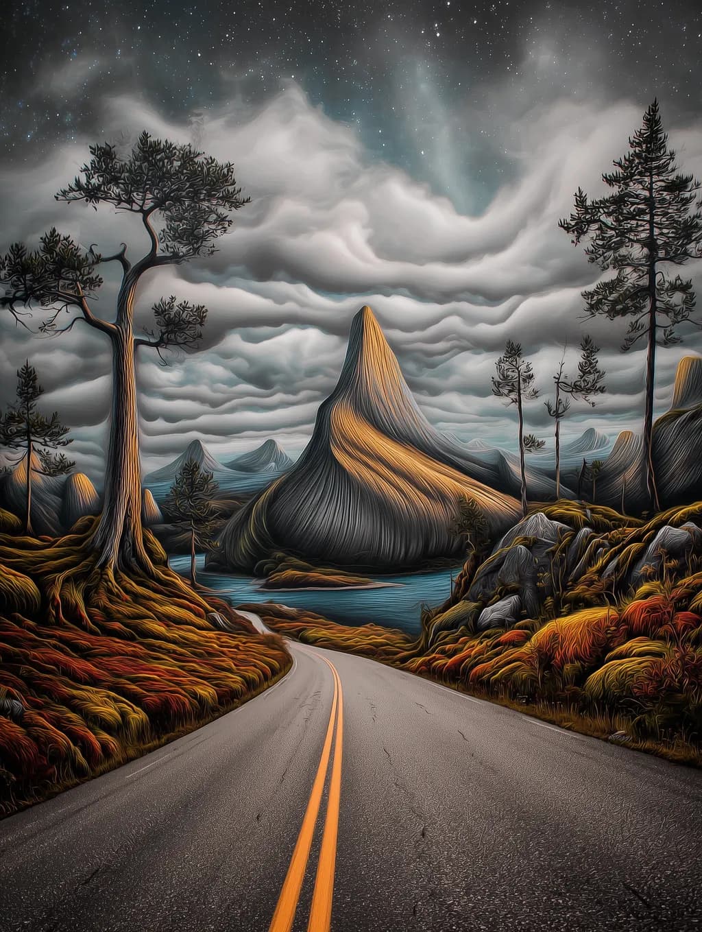 Whispers of the Winding Road: A Journey Through Enchanted Landscapes