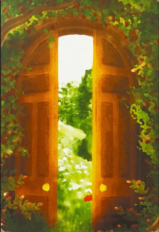 Whispers of Serenity: A Doorway to Nature's Embrace