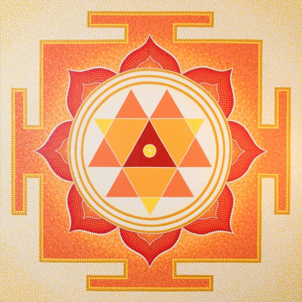 Vibrant Mandala Harmony: A Geometric Journey Through Color and Spirituality