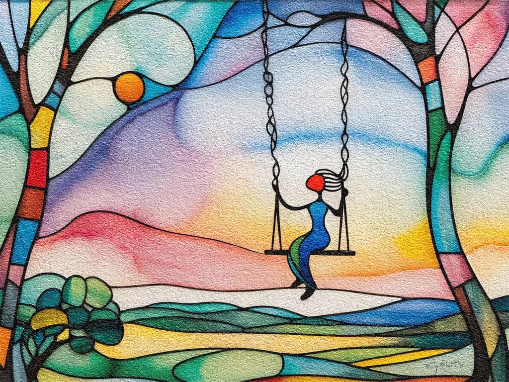 Swing at Dusk