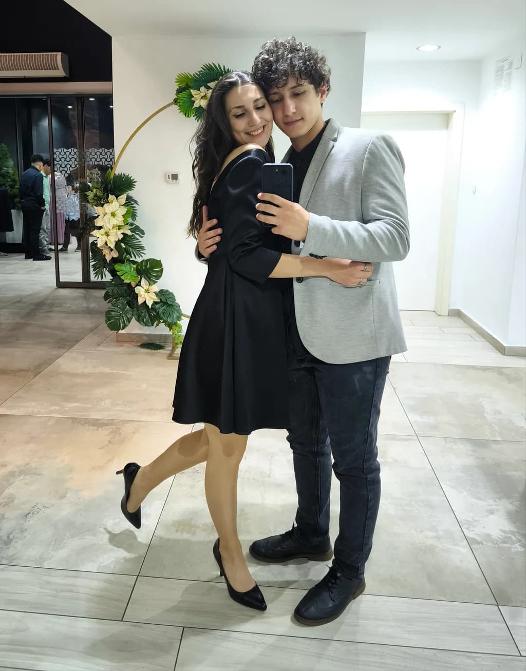 Eternal Embrace: A Celebration of Love and Connection in a Modern Setting