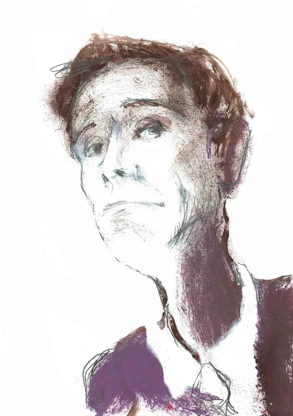 Hugh Laurie (Wooster) portrait