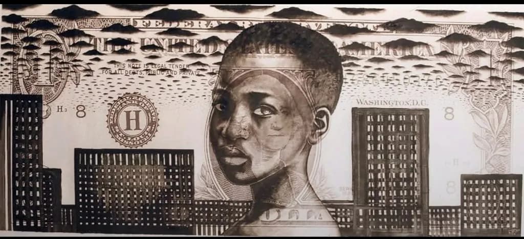 Dollar Portrait Skyline