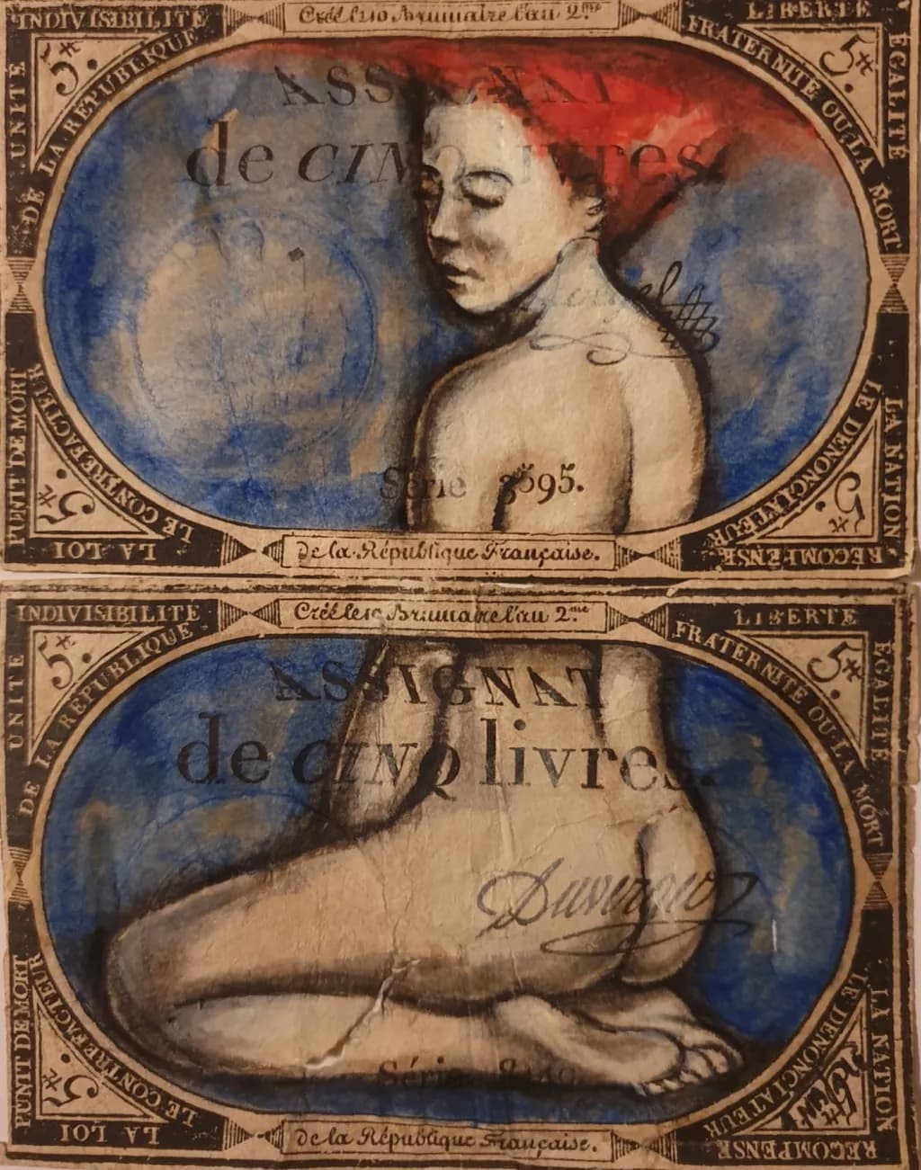 French Livre Figure