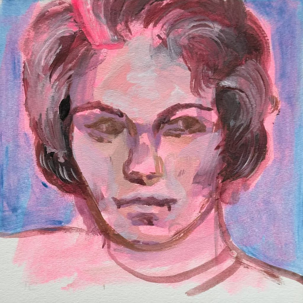 Portrait in Pink