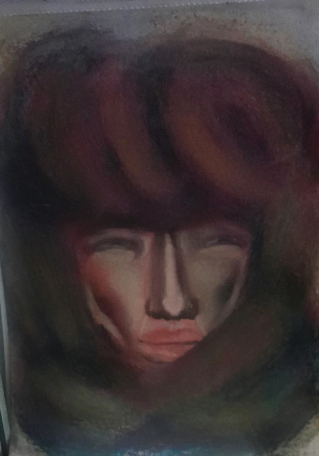 Whispers of Emotion: A Portrait of Inner Turmoil