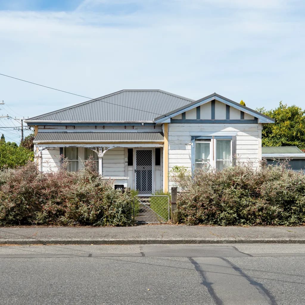 Weathered Wooden House