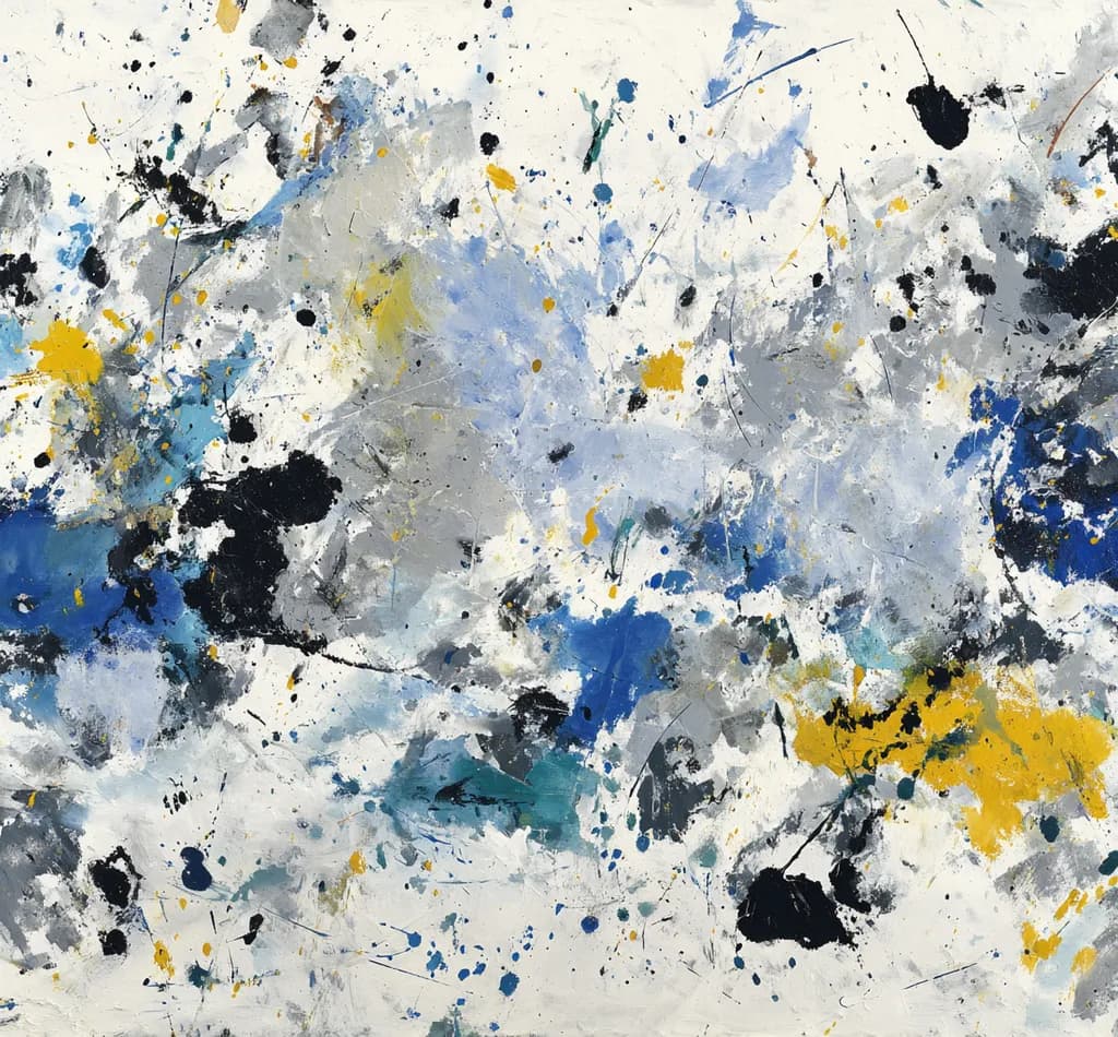 Vibrant Chaos: A Symphony of Color and Emotion in Abstract Expressionism