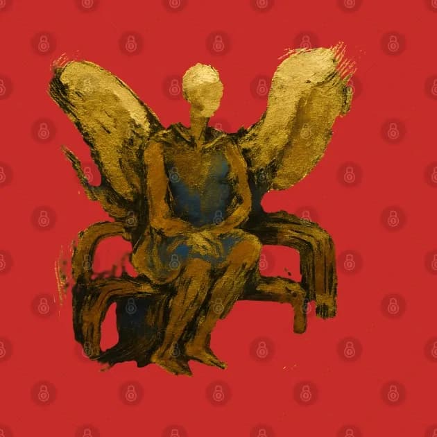 A fallen angel in isolation