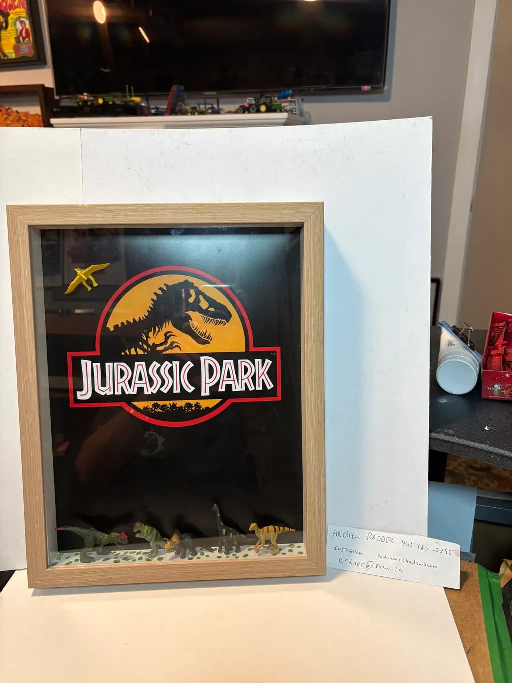 Jurassic Park Diorama