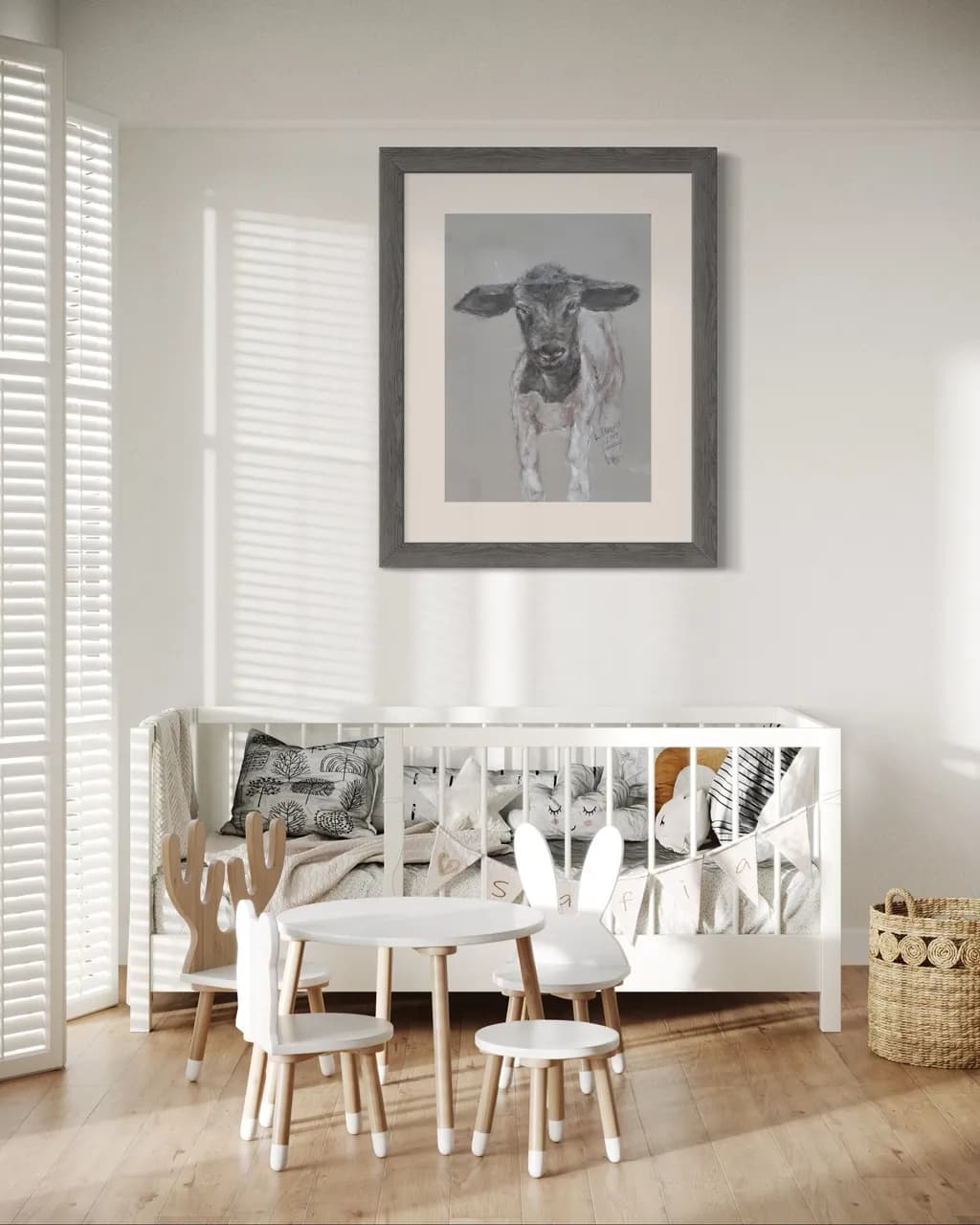Whimsical Calf: A Playful Touch for Modern Nurseries