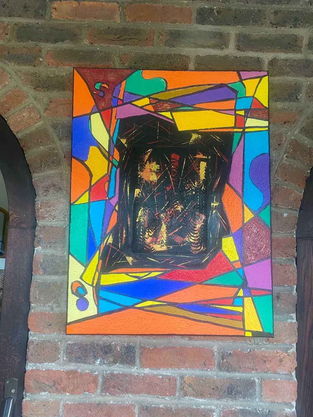 Vibrant Chaos: A Dance of Color and Form in Abstract Expressionism