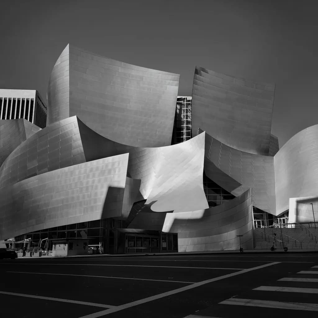 Disney Music Hall Shadows