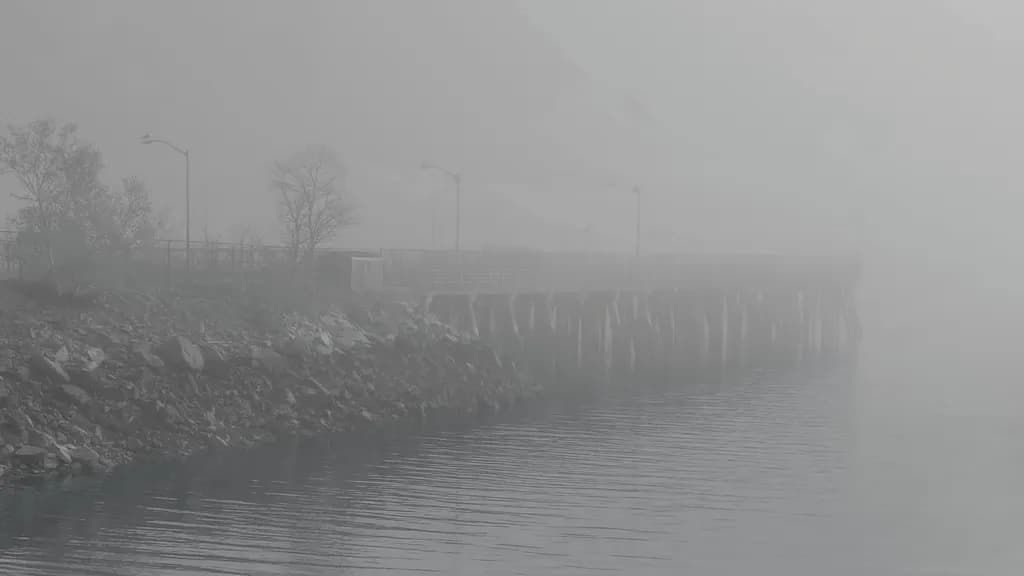 Pier in the Mist