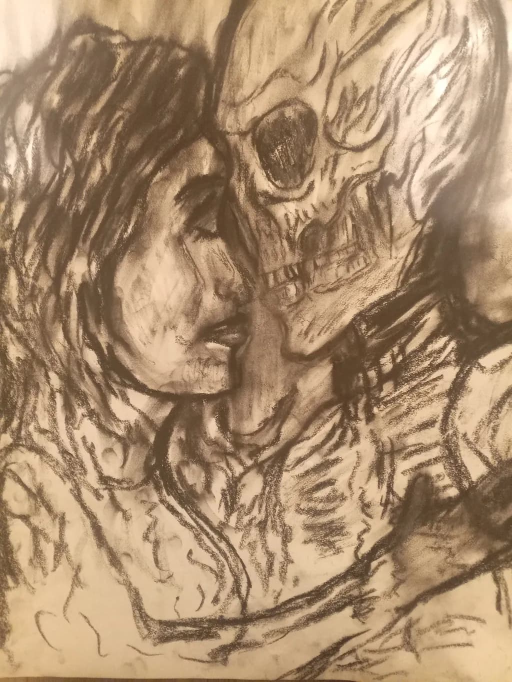 Eternal Embrace: A Dance Between Life and Death