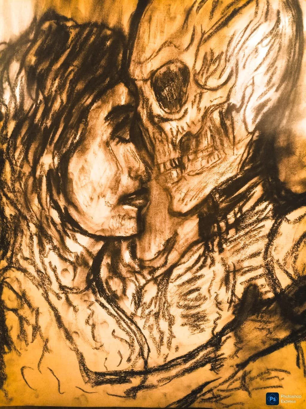Eternal Embrace: The Dance of Life and Death