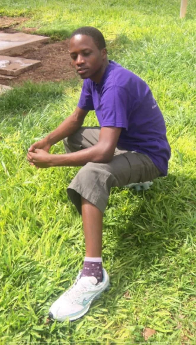 Contemplation in Green: A Moment of Reflection Amidst Nature's Embrace
